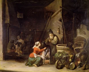 Intérieur rustique